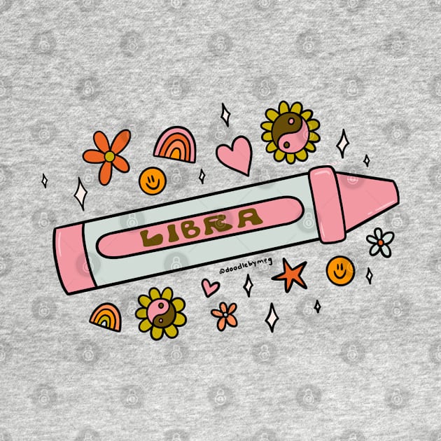 Libra Crayon by Doodle by Meg